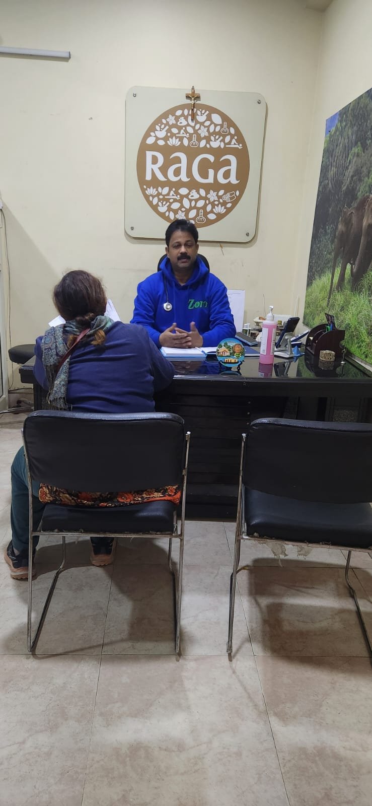 Photo Of Doctor While Performing Consultancy